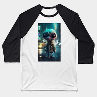 Little Alien Baseball T-Shirt